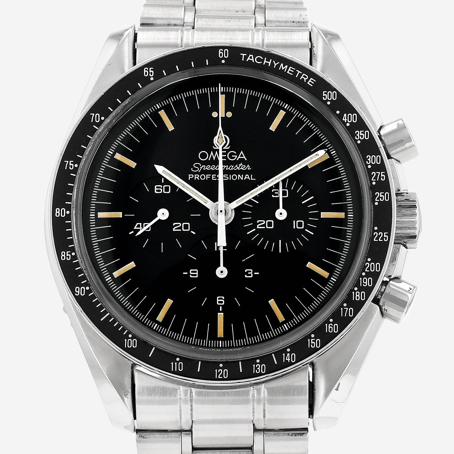 Omega Speedmaster  in stainless steel Ref: Omega - 145022  Circa 1990