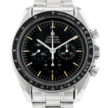 Montre Omega Speedmaster en acier Ref: Omega - 145022  Vers 1990