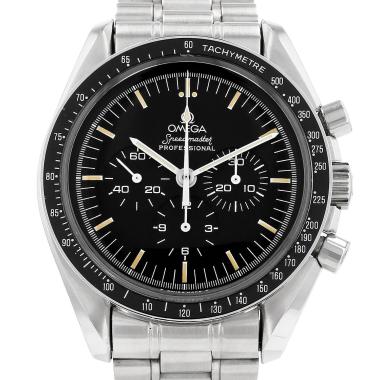 Montre Omega Speedmaster en acier Ref: Omega - 145022  Vers 1990