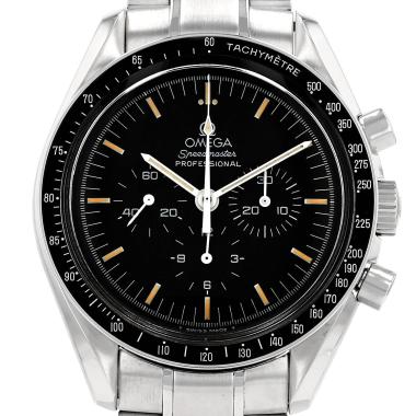 Montre Omega Speedmaster en acier Ref: Omega - 145 0022  Vers 1980
