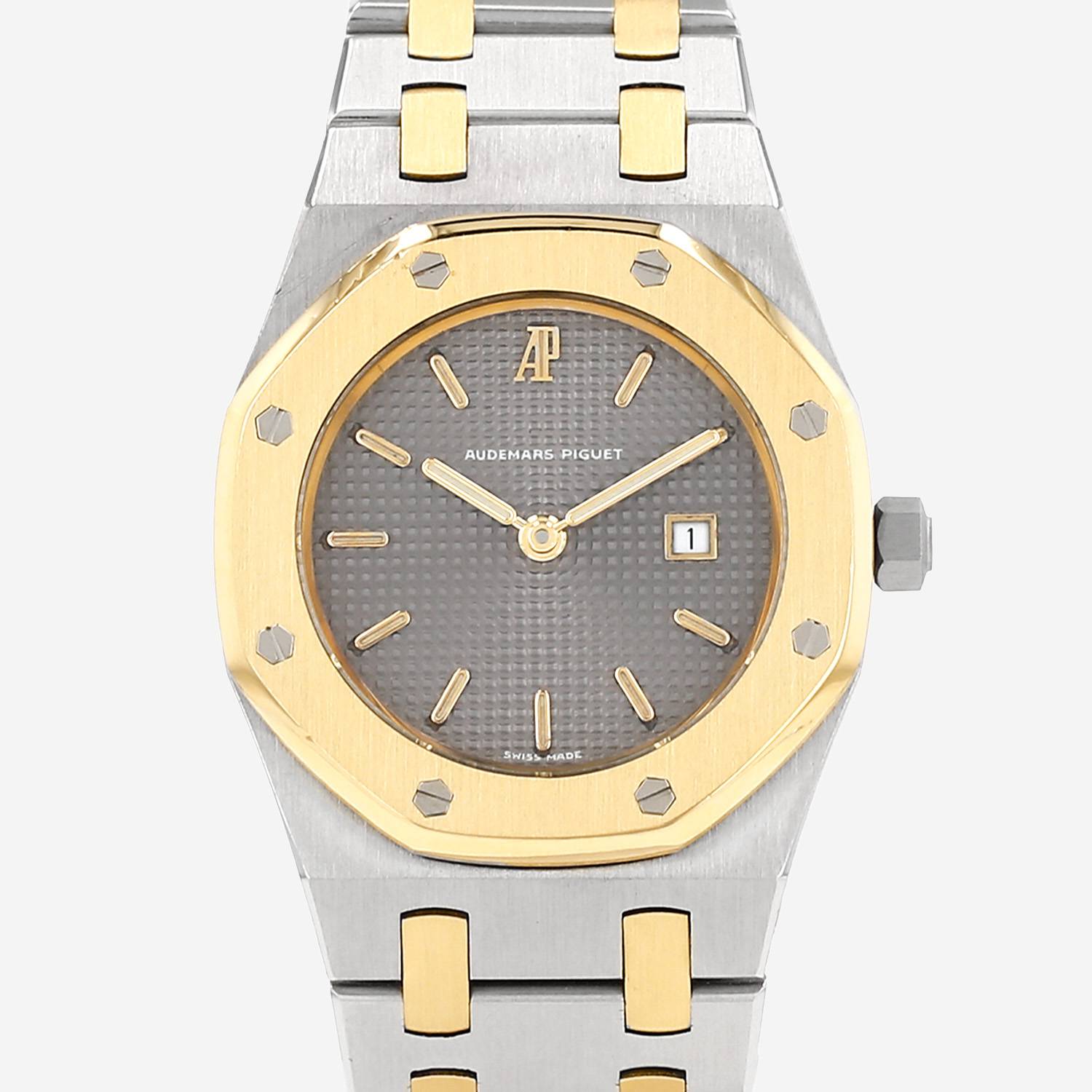 Reloj Audemars Piguet Lady Royal Oak de oro y acero Circa 1990