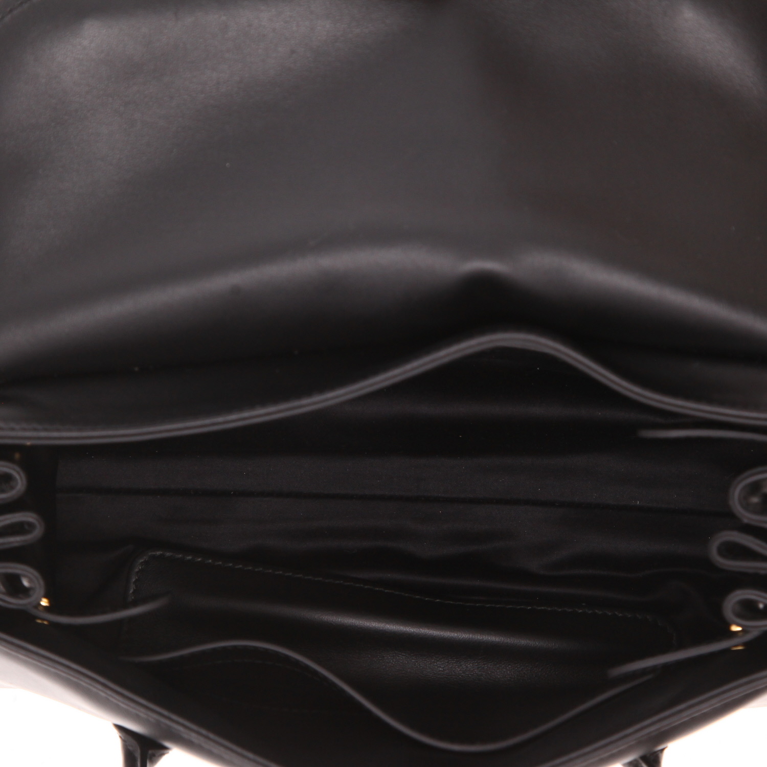 Miu Miu   handbag  in black leather - Detail D3