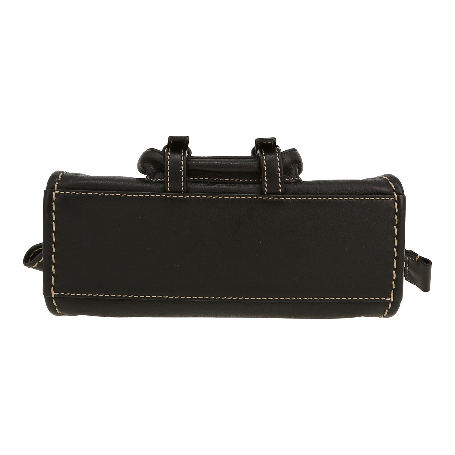 Bolso bandolera Chloé  Edith en cuero negro - Detail D1