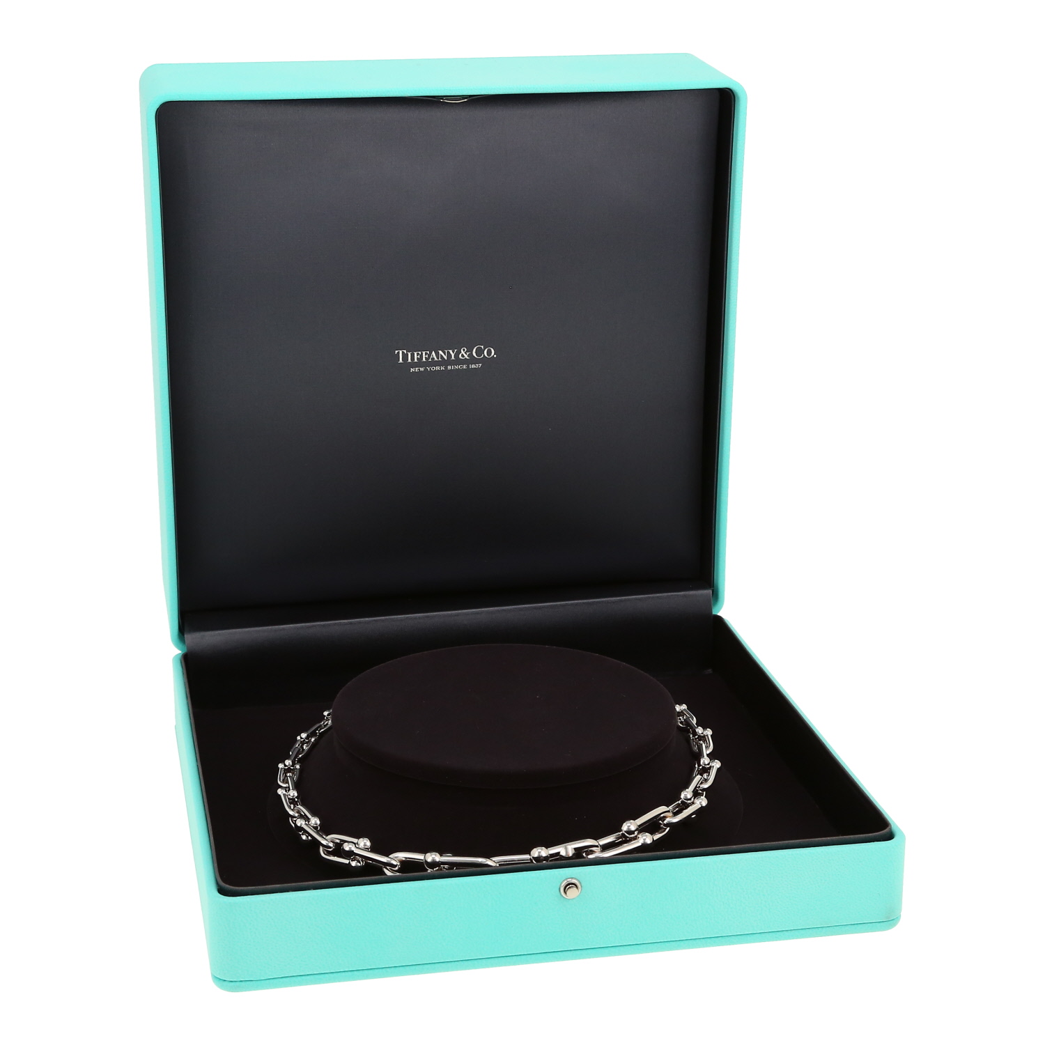 Collier Tiffany 
Co HardWear en or blanc - Detail D2