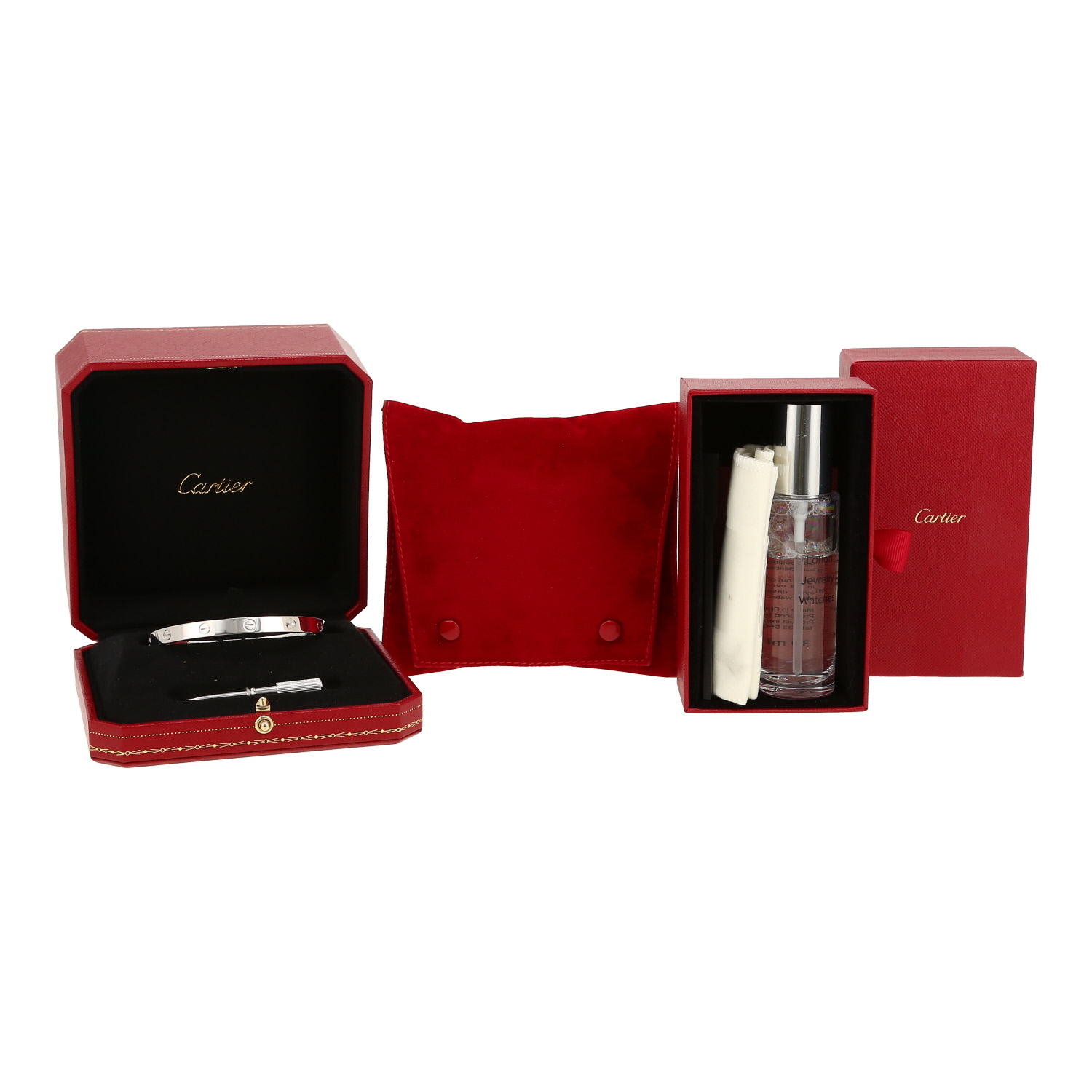 Bracciale Cartier Love in oro bianco