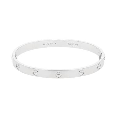 Cartier Love bracelet in white gold