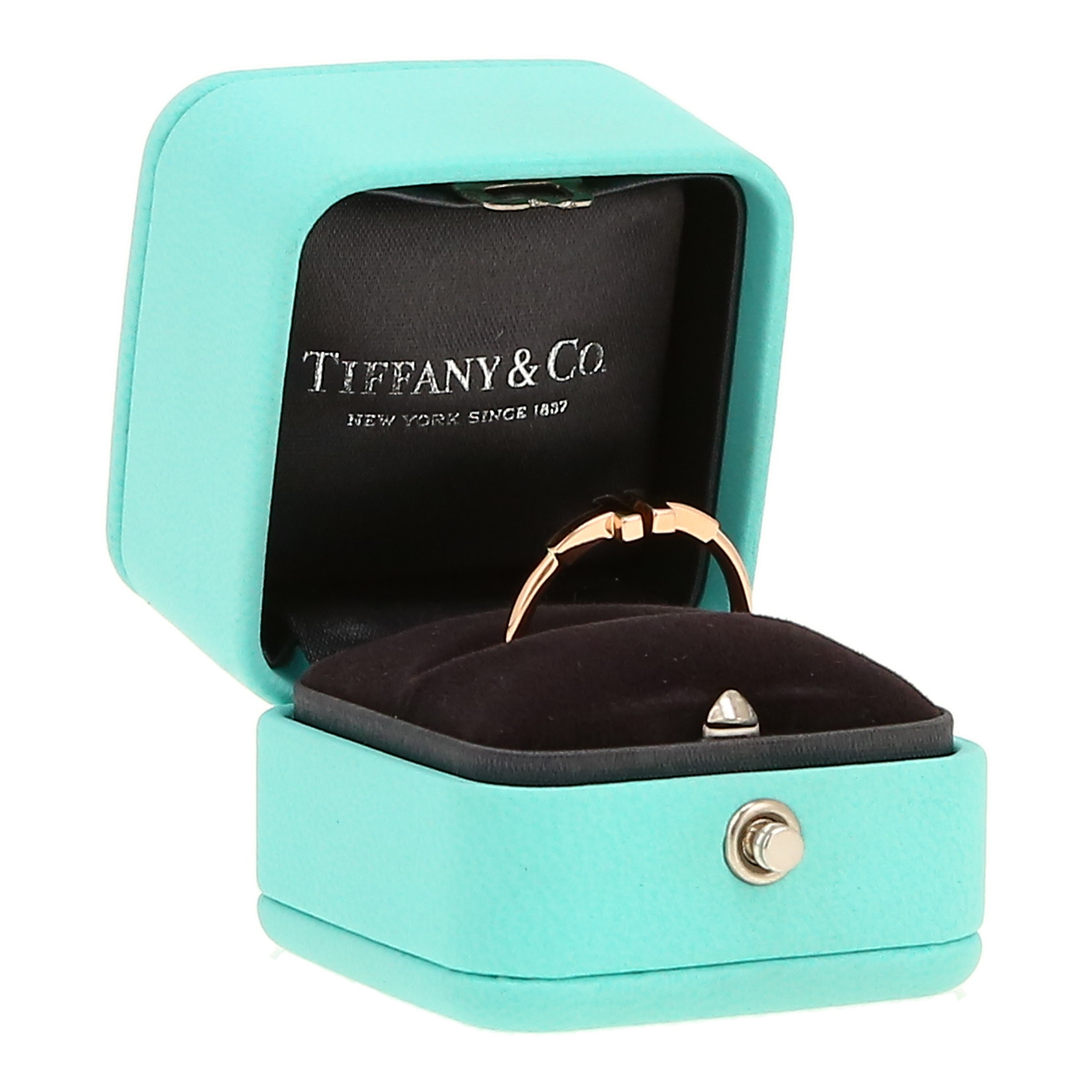 Anello Tiffany & Co Wire in oro rosa - Detail D2