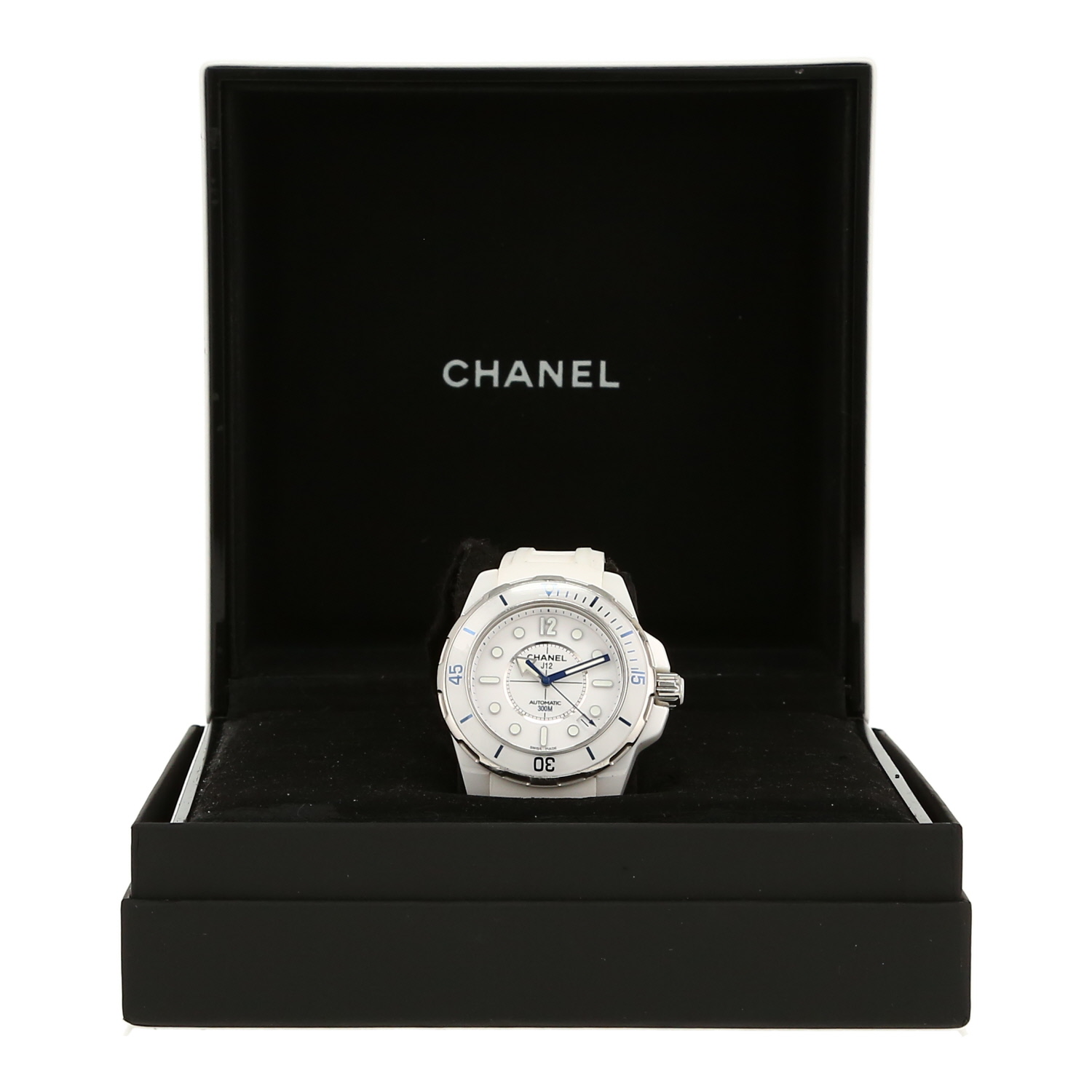 Montre Chanel J12 Marine en céramique Ref: Chanel - H2560  Vers 2010