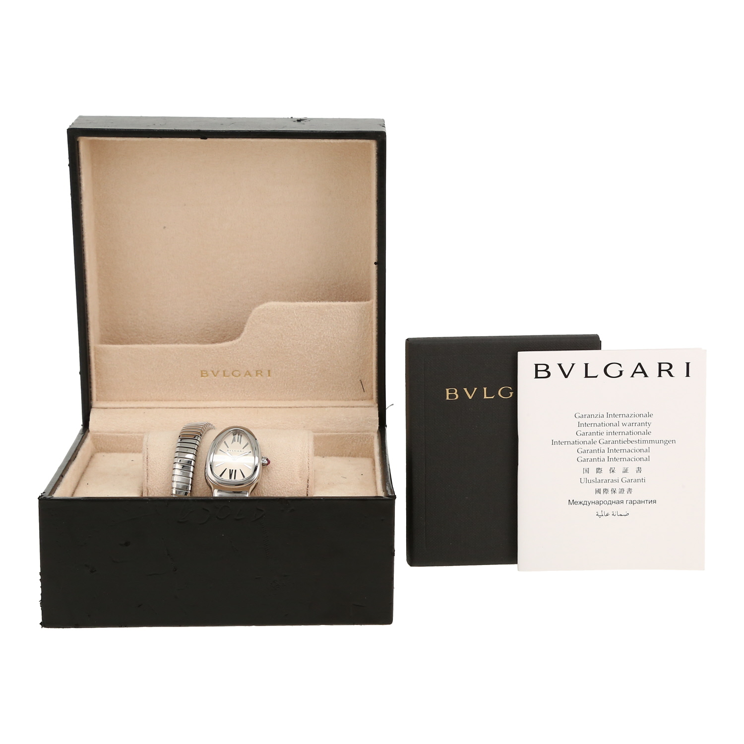 Bulgari Serpenti  in stainless steel Ref: Bulgari - SP35S  Circa 2012