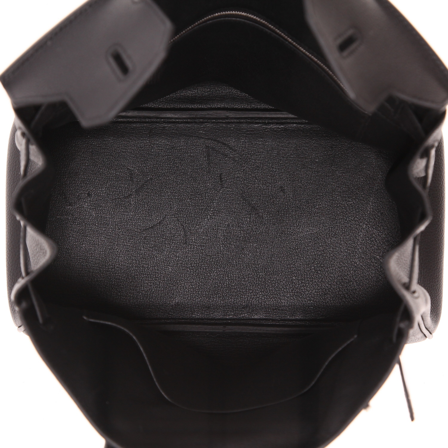 Hermès  Birkin 30 cm handbag  in black togo leather - Detail D3