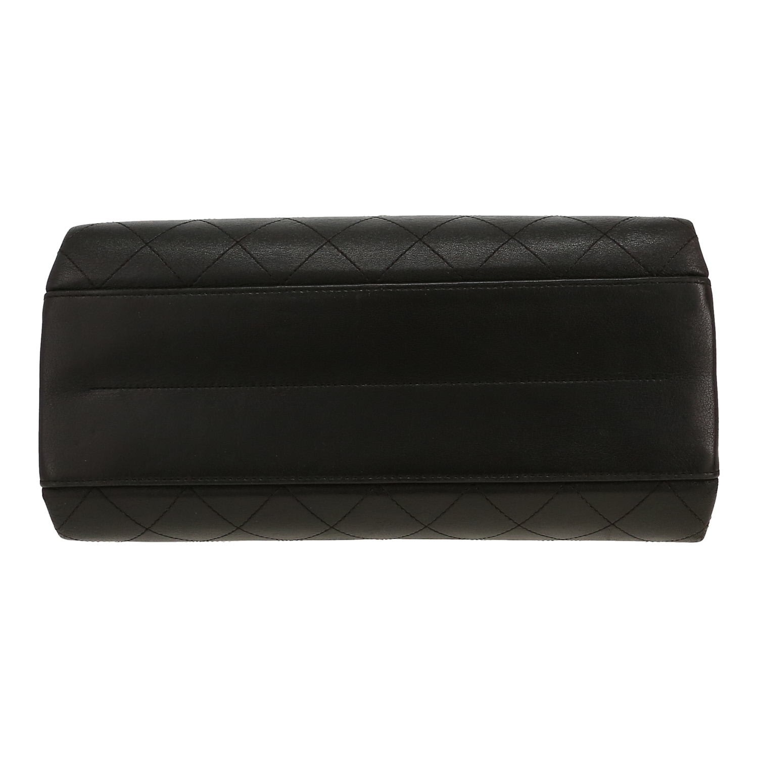 Borsa a tracolla Chanel   in pelle nera - Detail D1