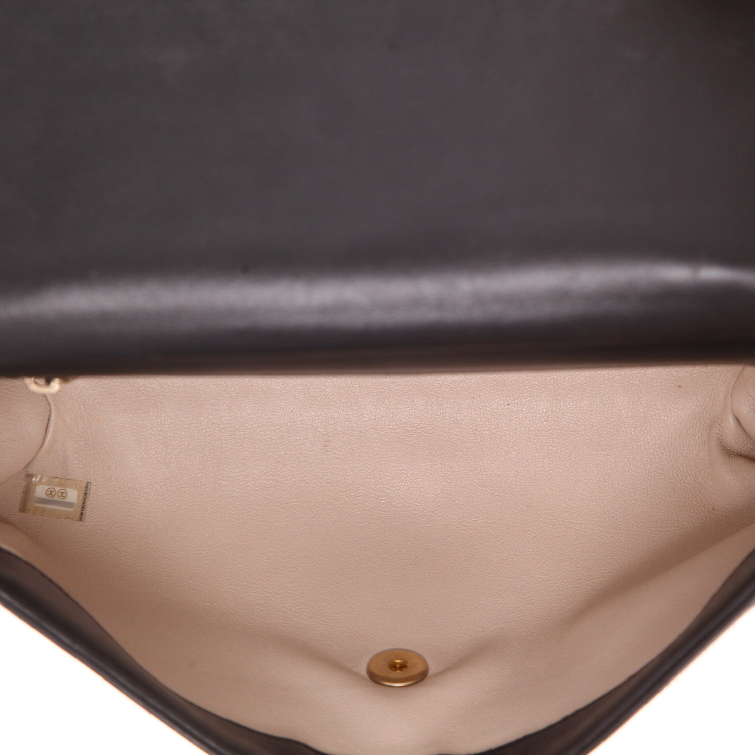 Borsa a tracolla Chanel   in pelle nera - Detail D3