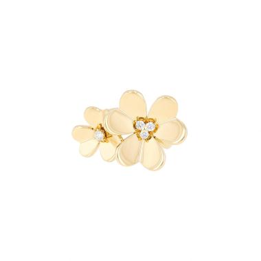 Anello Van Cleef 
Arpels Frivole in oro giallo e diamanti