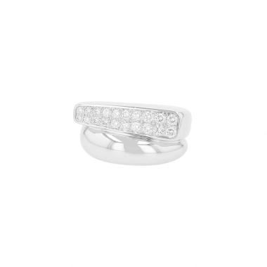 Anello Fred Success in oro bianco e diamanti