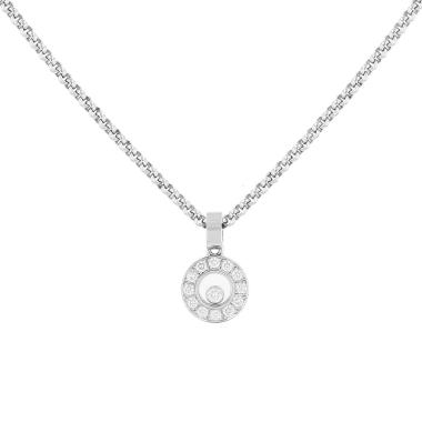 Chopard Happy Diamonds Icon necklace in white gold and diamonds