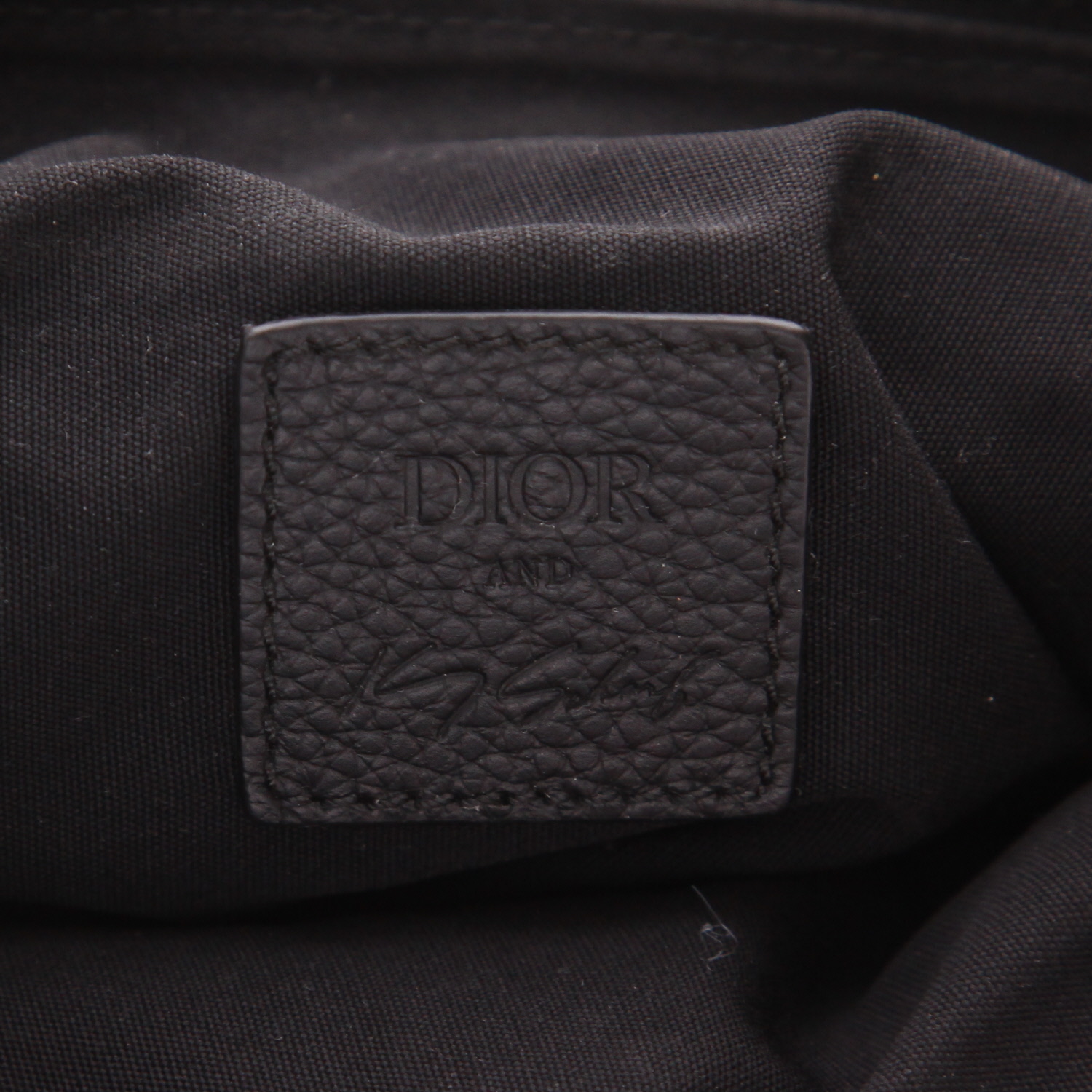 Sac bandoulière Dior  Saddle en toile multicolore - Detail D2