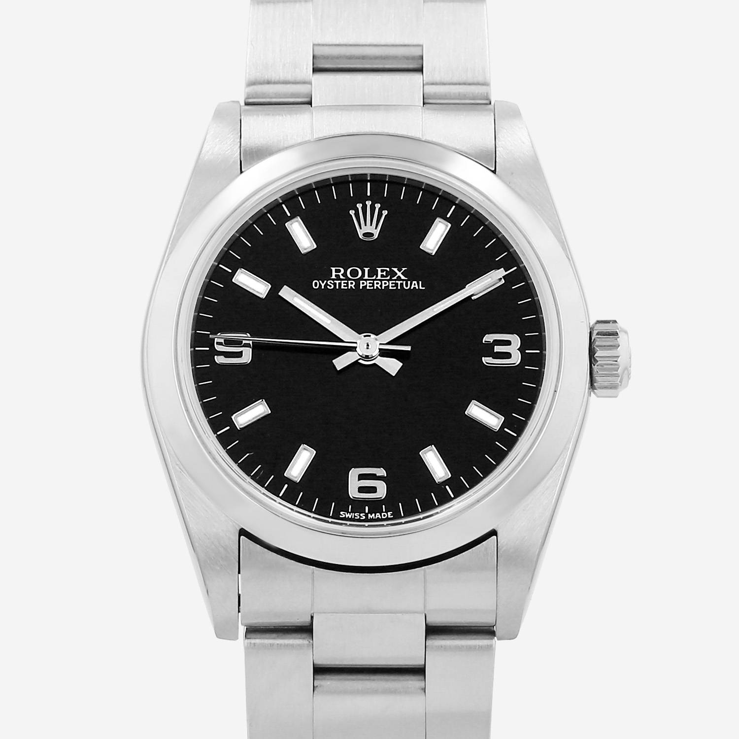 Rolex Lady Oyster Perpetual  in stainless steel Ref: Rolex - 77080  Circa 2001