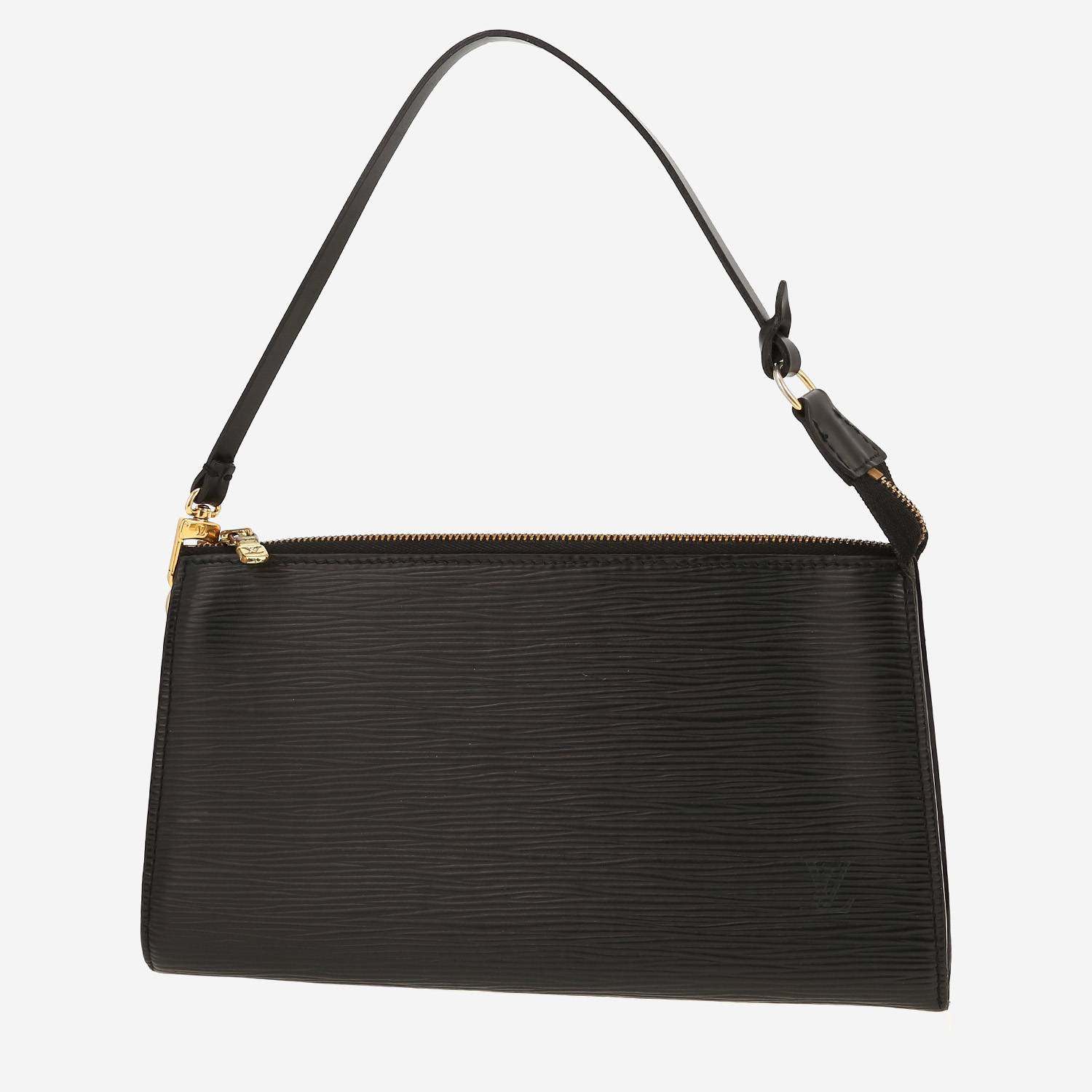 Louis Vuitton  Pochette accessoires handbag  in black epi leather