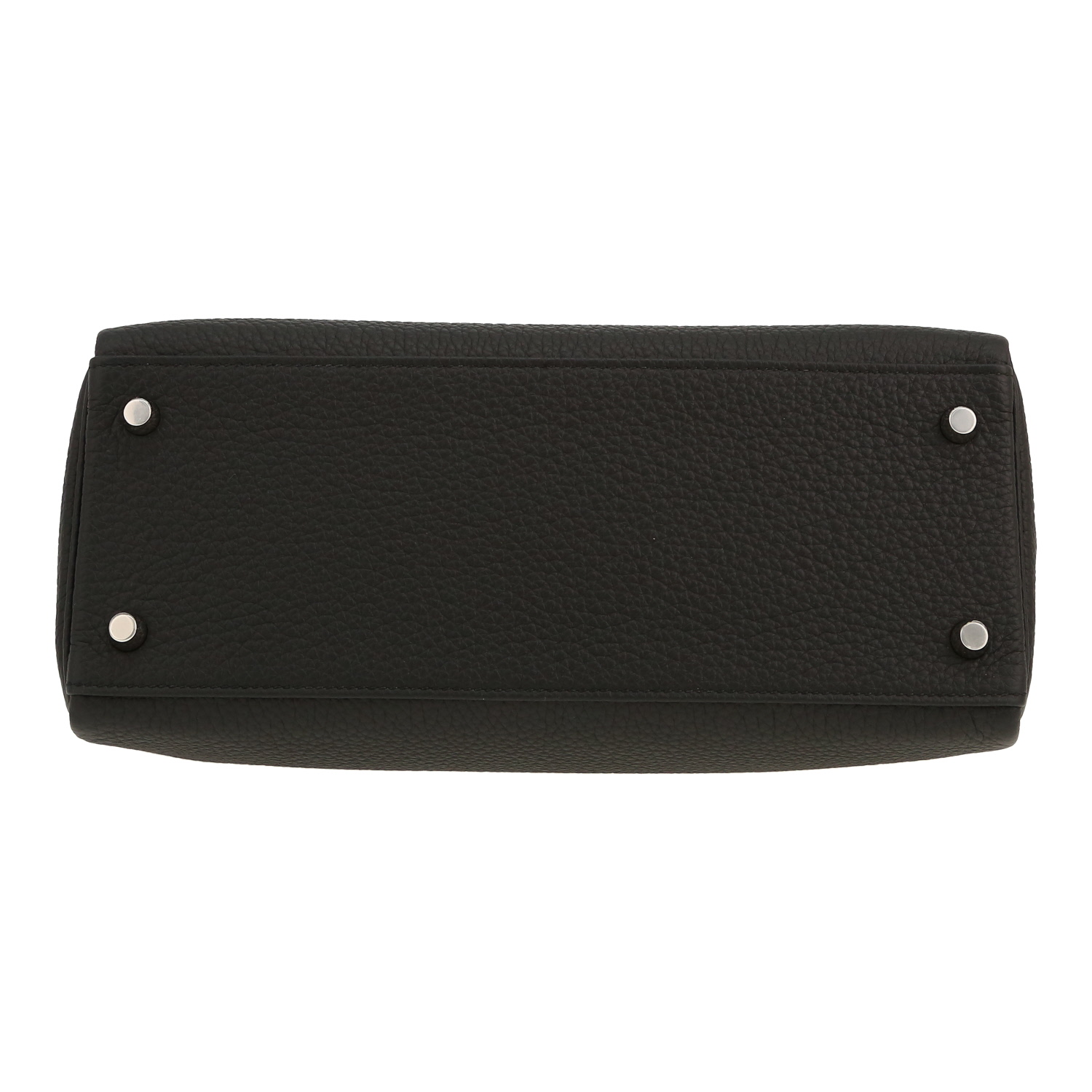 Hermès  Kelly 28 cm handbag  in black togo leather - Detail D1