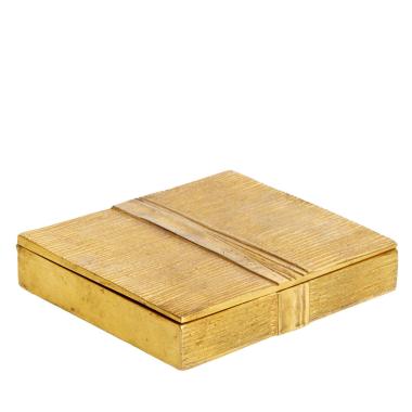 A set of two boxes, 'Étoffe drapée' and Drapé’ models - circa 1945