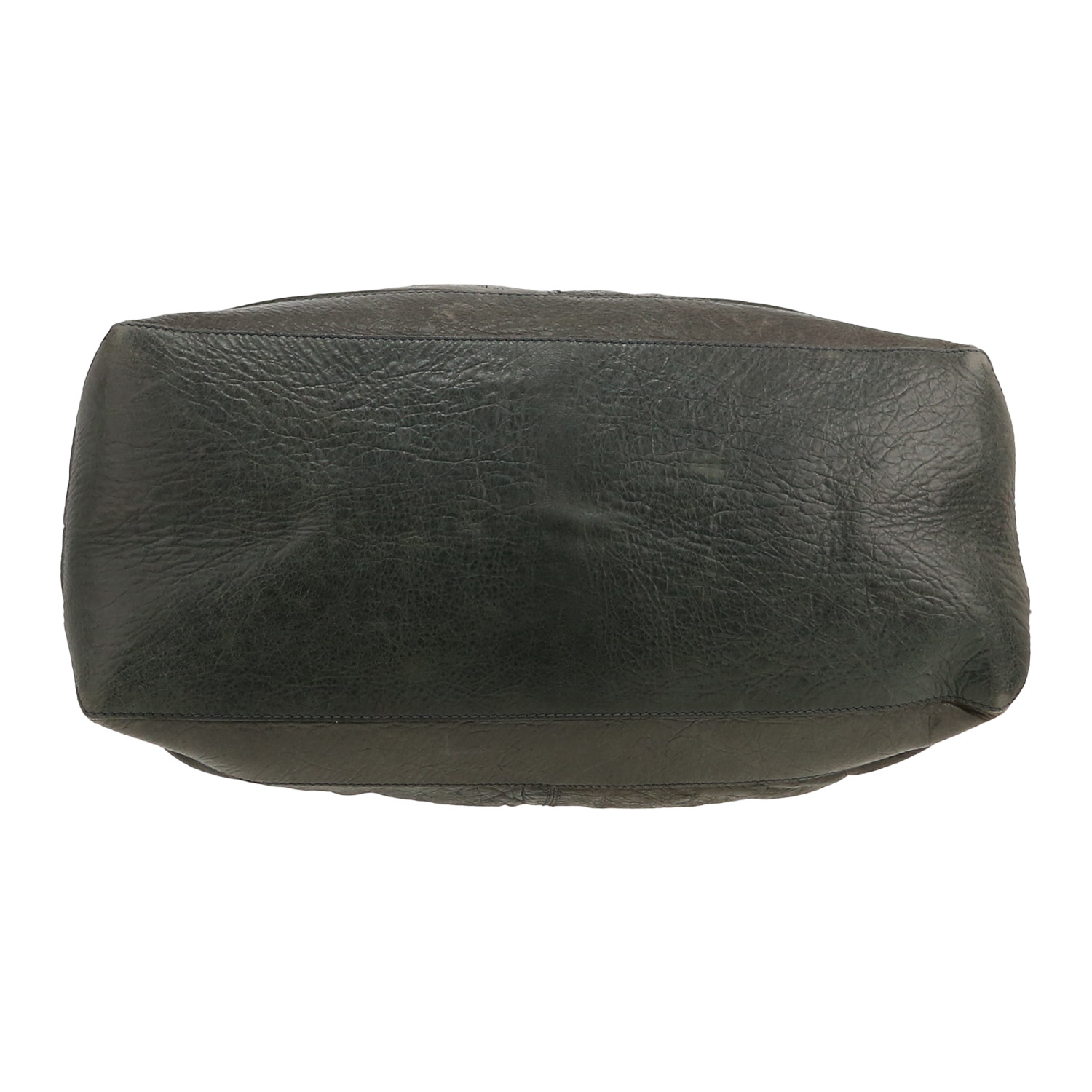 Bolso bandolera Balenciaga  Courrier XL en cuero azul gris - Detail D1