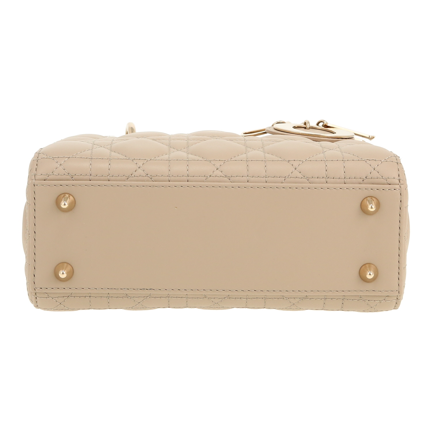 Dior  My ABCDIOR handbag  in beige leather cannage - Detail D1