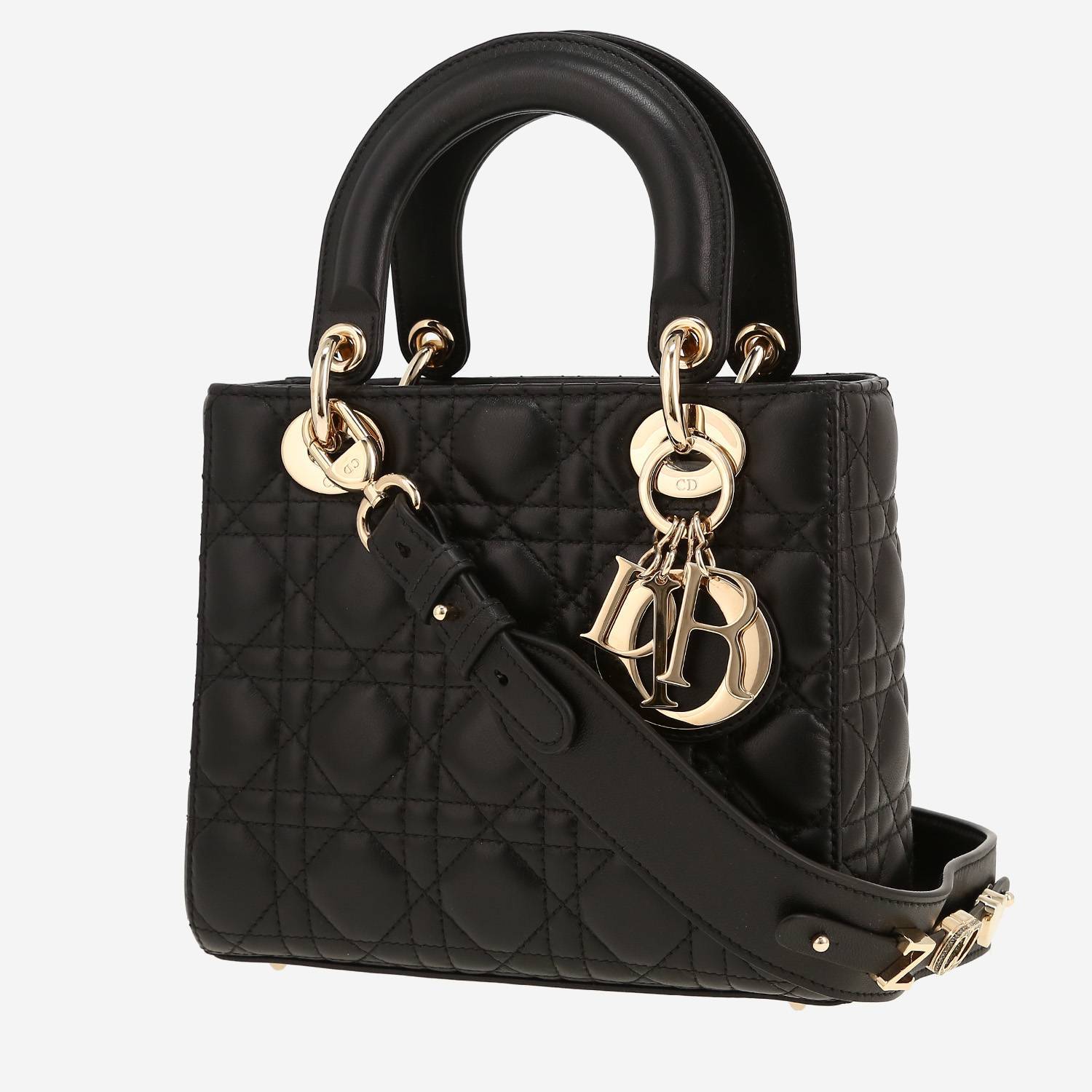 Borsa Dior  My ABCDIOR in pelle cannage nera