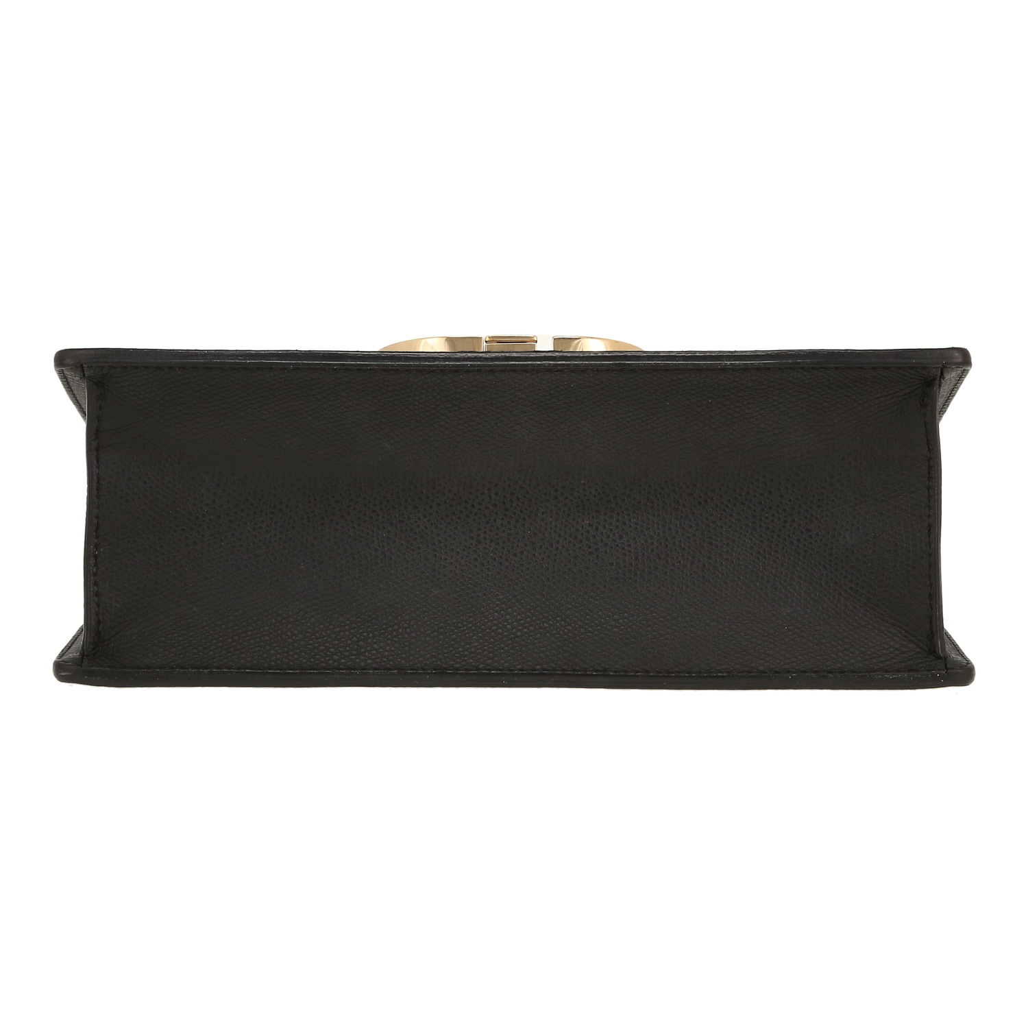 Bolso bandolera Dior  30 Montaigne en cuero granulado negro - Detail D1