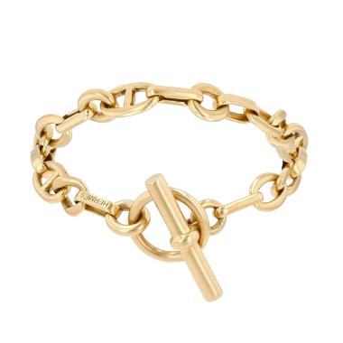 Bracelet Hermès Alea petit modèle en or jaune