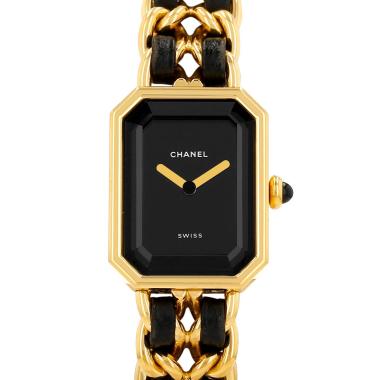 Montre Chanel Première taille L  en plaqué or Ref: Chanel - H0001  Vers 1990