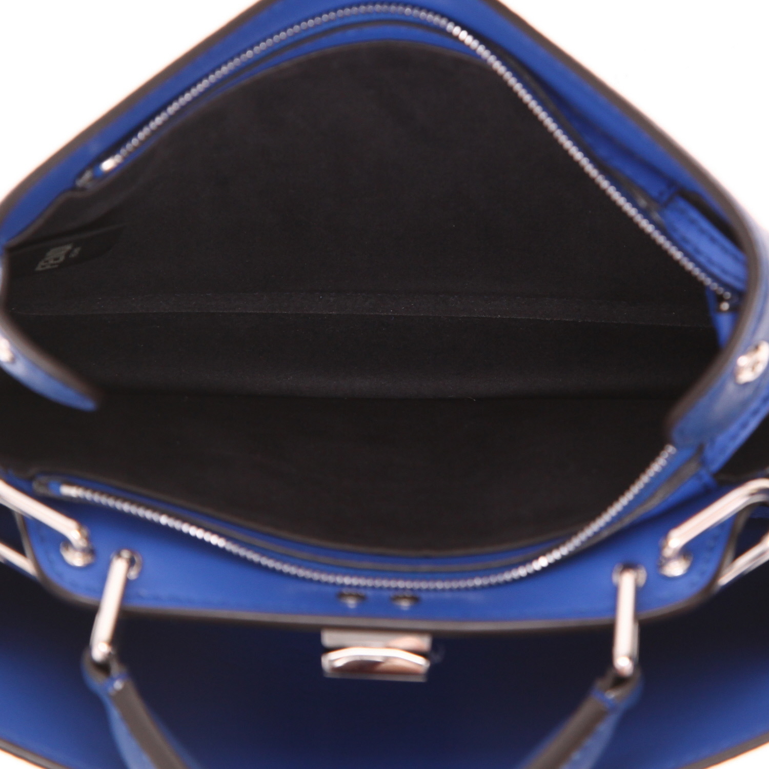 Borsa Fendi  Peekaboo ISeeU in pelle blu - Detail D3