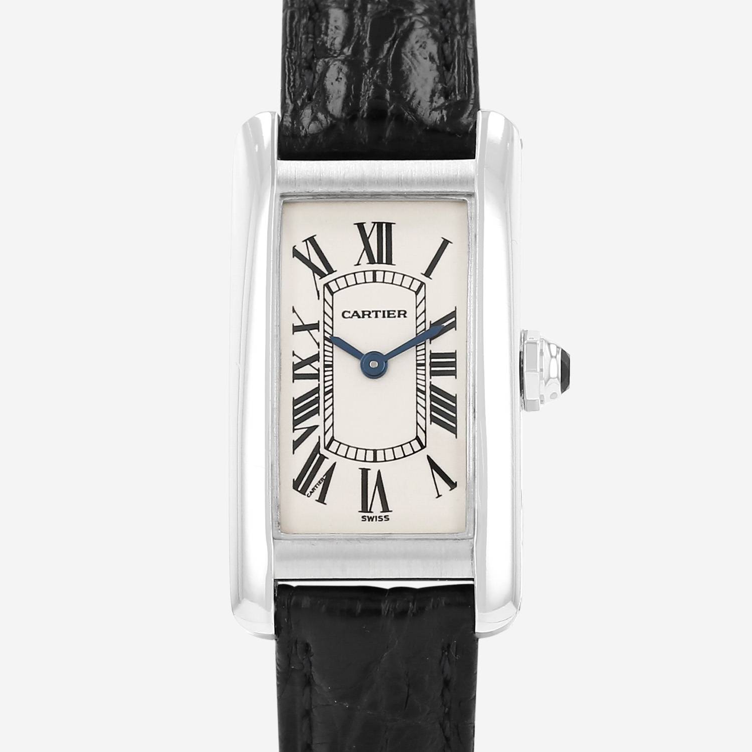 Cartier Tank Américaine  in white gold Ref: Cartier - 1713  Circa 2000