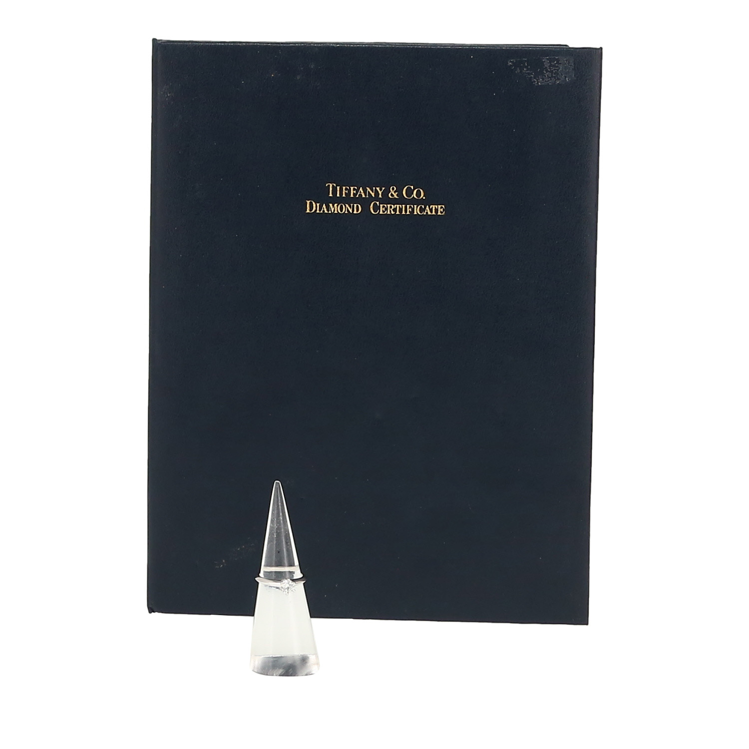 Anello solitario Tiffany 
Co Setting in platino e diamante - Detail D2