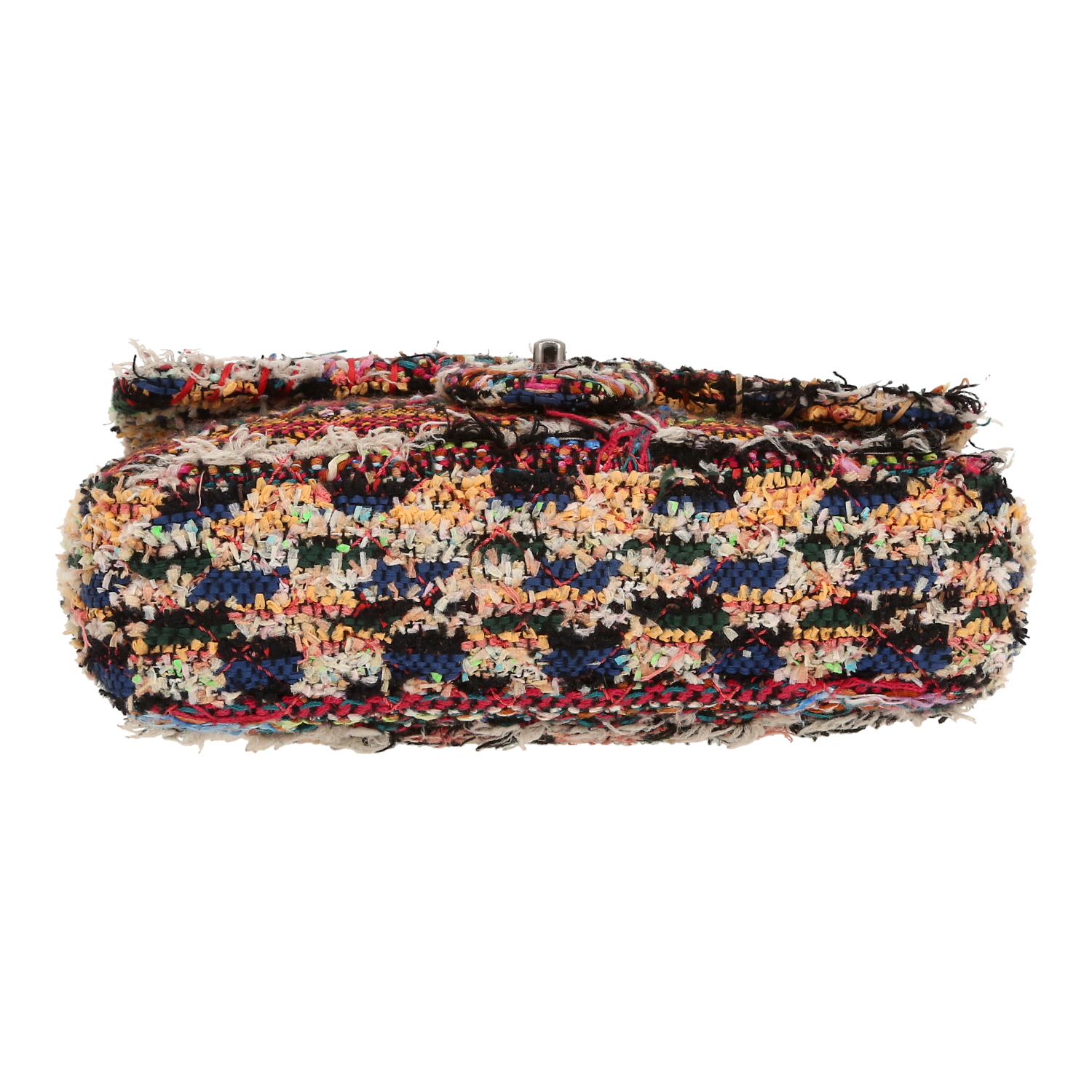 Chanel  Timeless handbag  in multicolor tweed - Detail D1