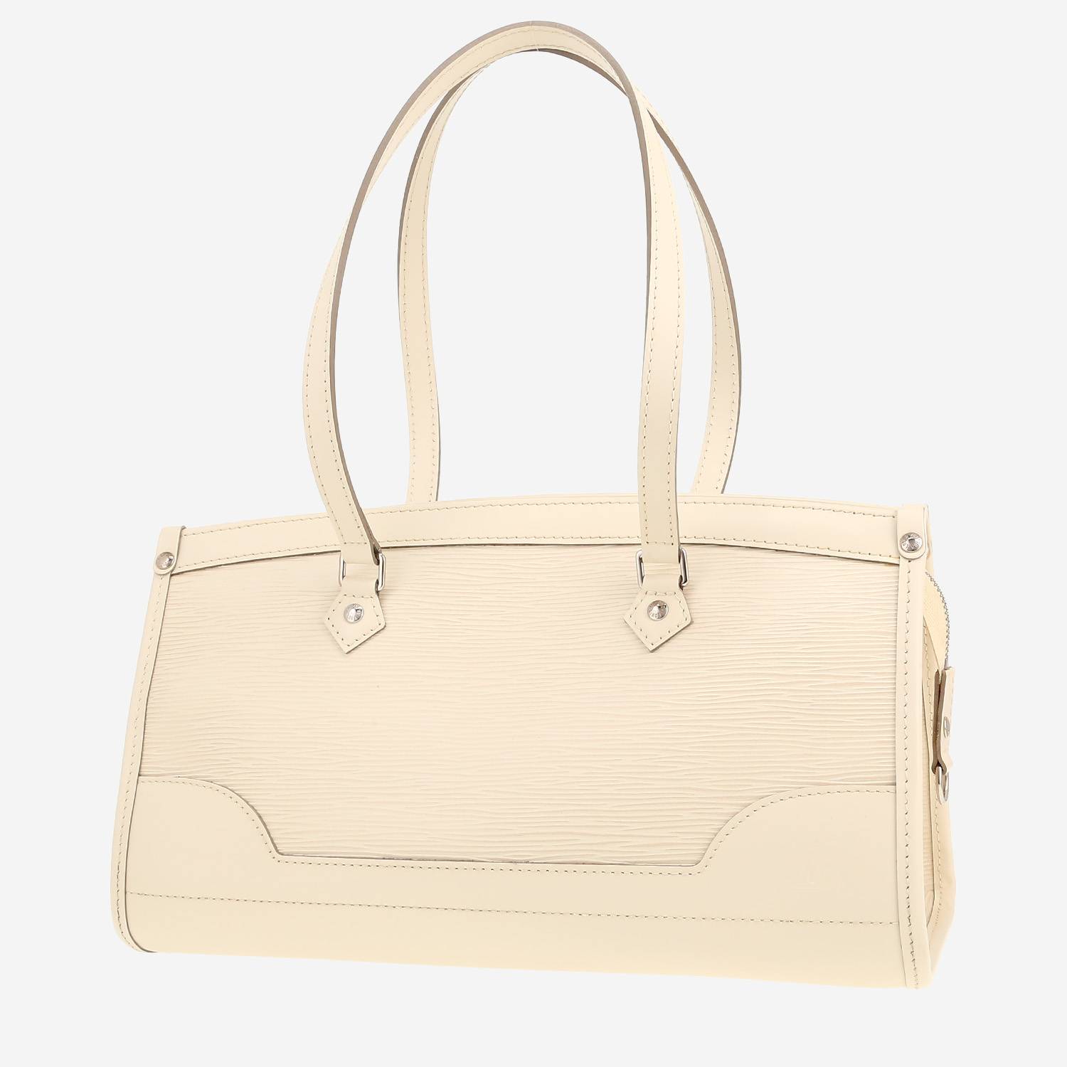 Louis Vuitton  Madeleine handbag  in off-white epi leather