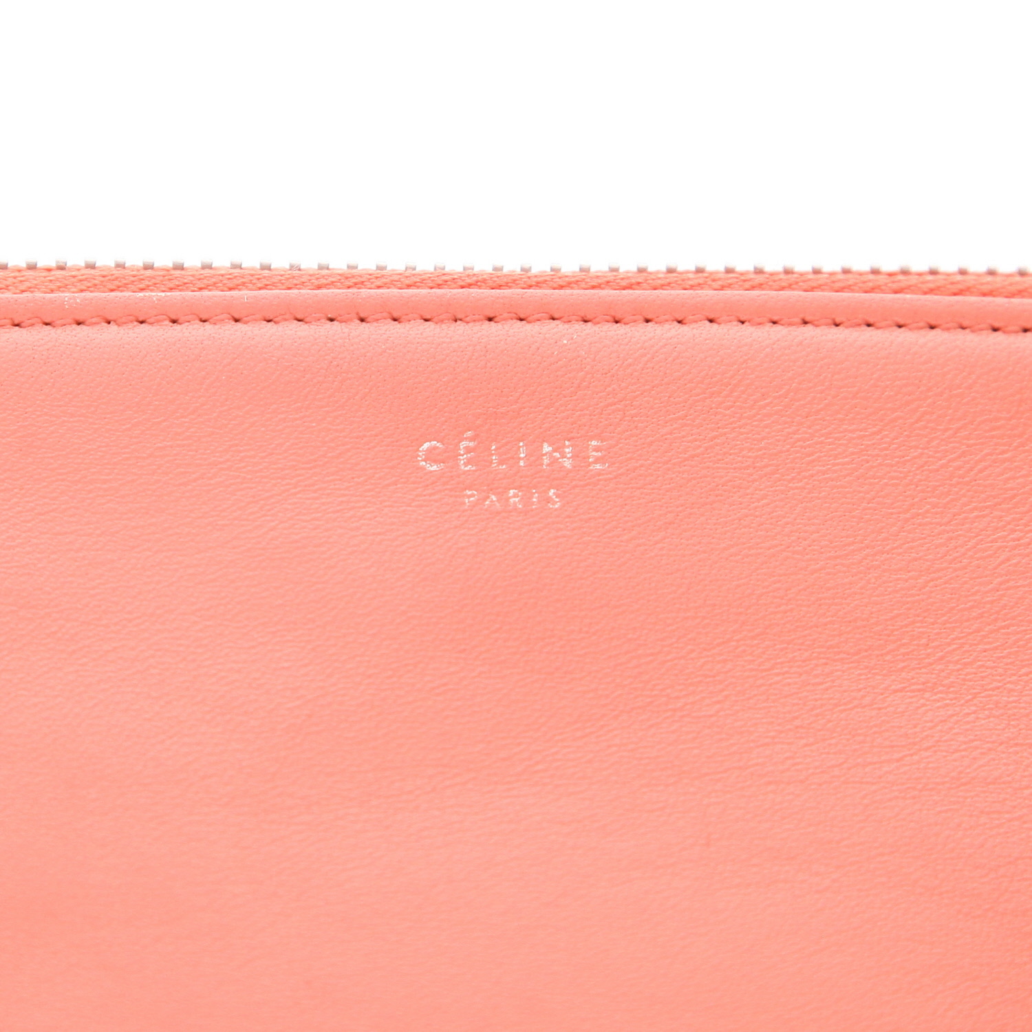 Bolso bandolera Celine  Trio en cuero rosa - Detail D2