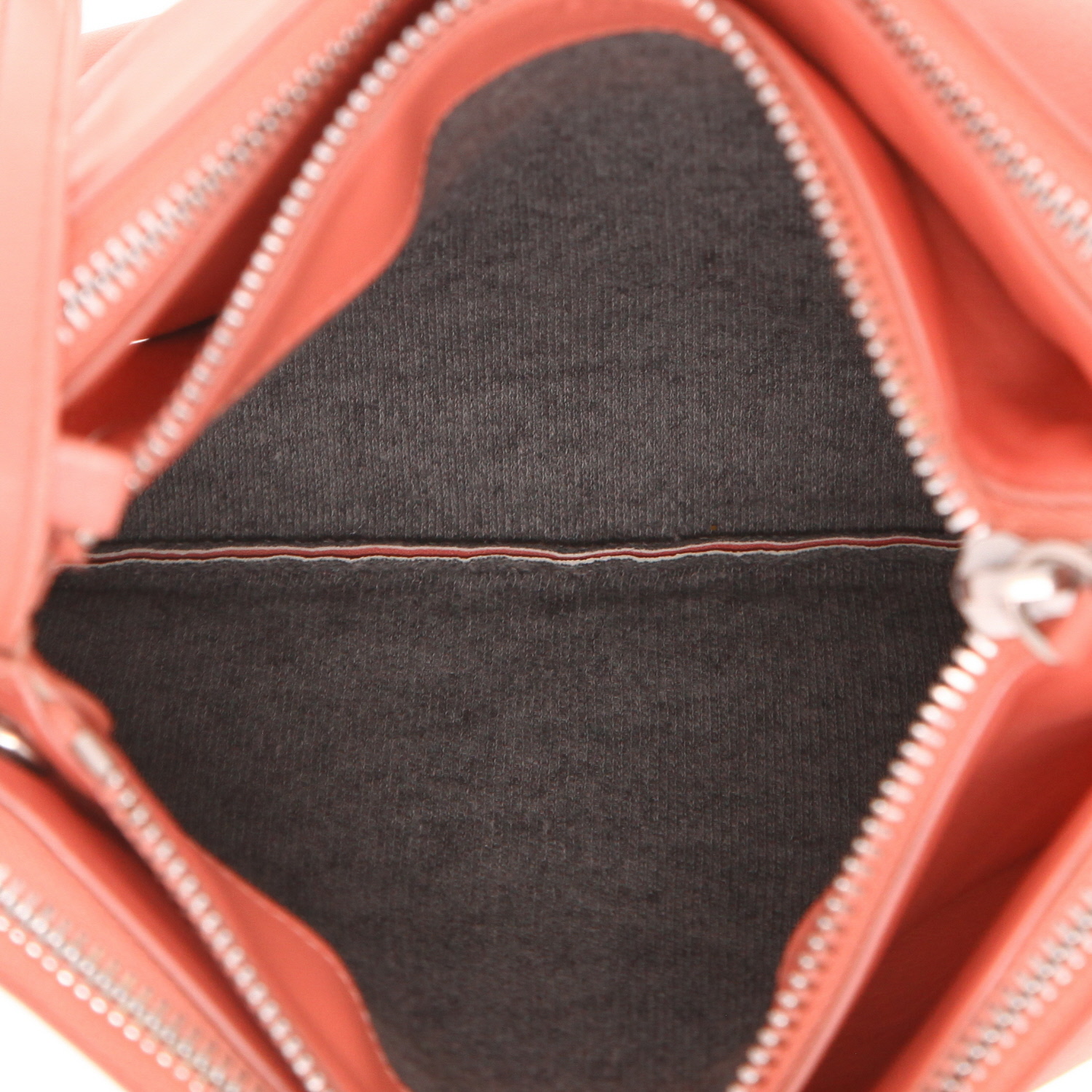 Borsa a tracolla Celine  Trio in pelle rosa - Detail D5