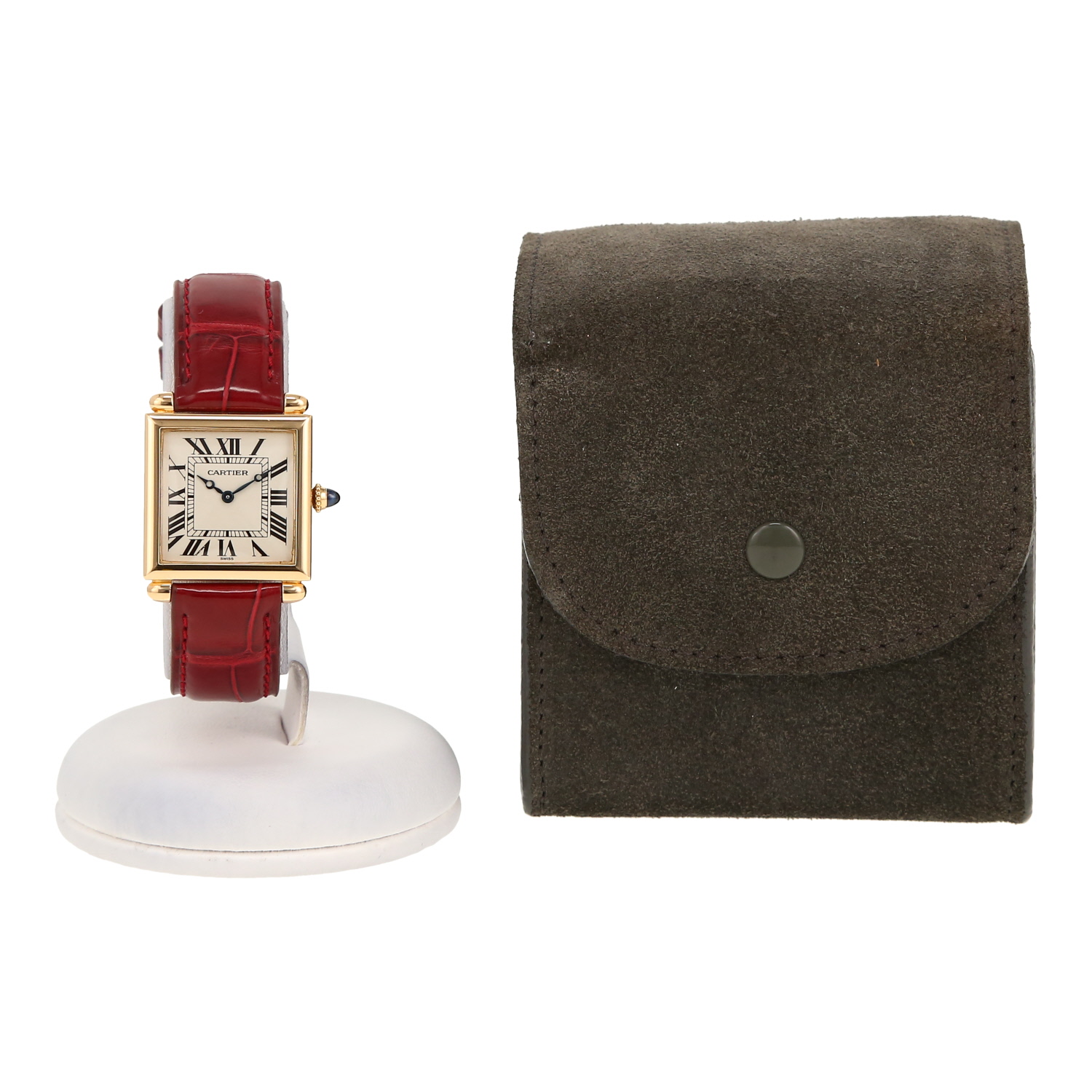 Reloj Cartier Tank Obus de oro amarillo Ref: Cartier - 1630  Circa 1990