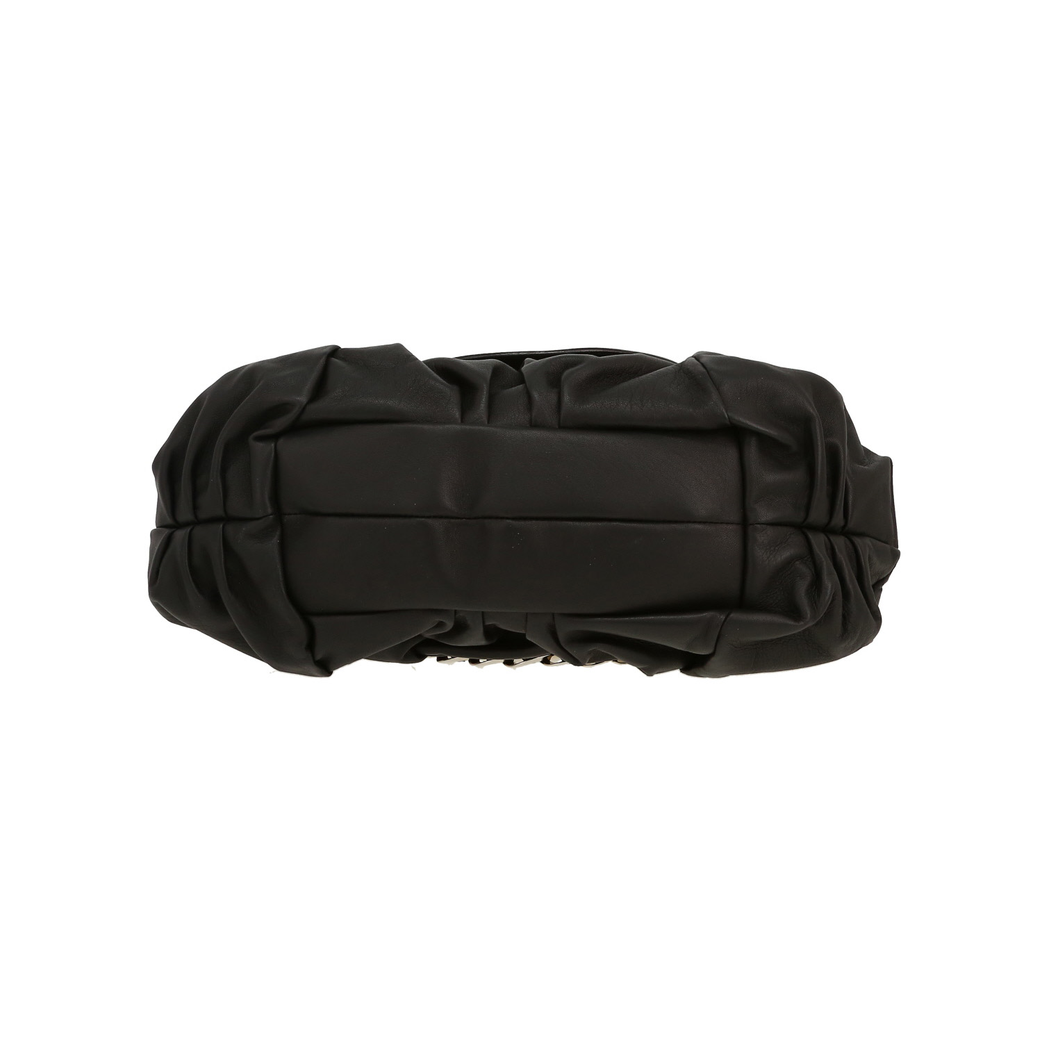 Bolso de mano Dior  Vintage en cuero negro - Detail D1