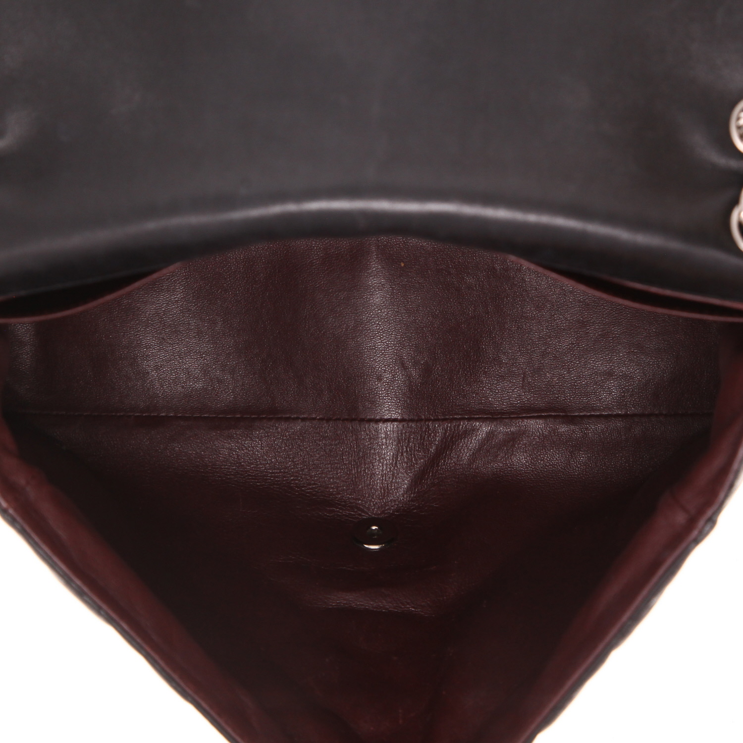 Sac bandoulière Chanel  Timeless Maxi Jumbo en cuir matelassé noir - Detail D3