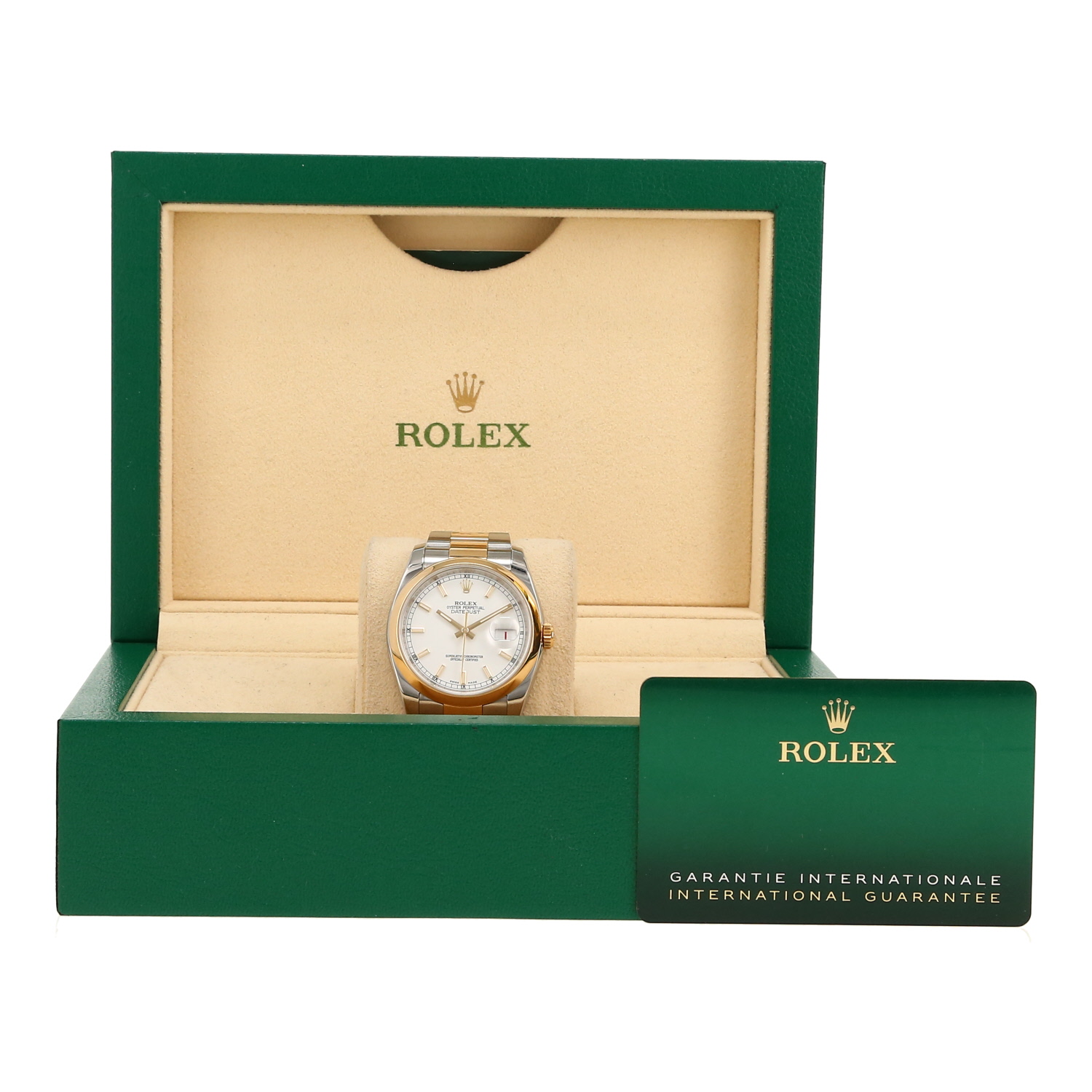 Rolex Datejust  in gold and stainless steel Ref: Rolex - 116203  Circa 2021