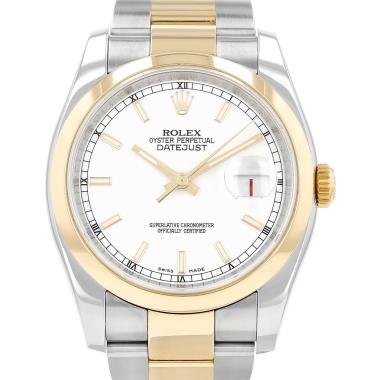 Rolex Datejust  in gold and stainless steel Ref: Rolex - 116203  Circa 2021
