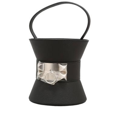 Hermès  Médor handbag  in black epsom leather