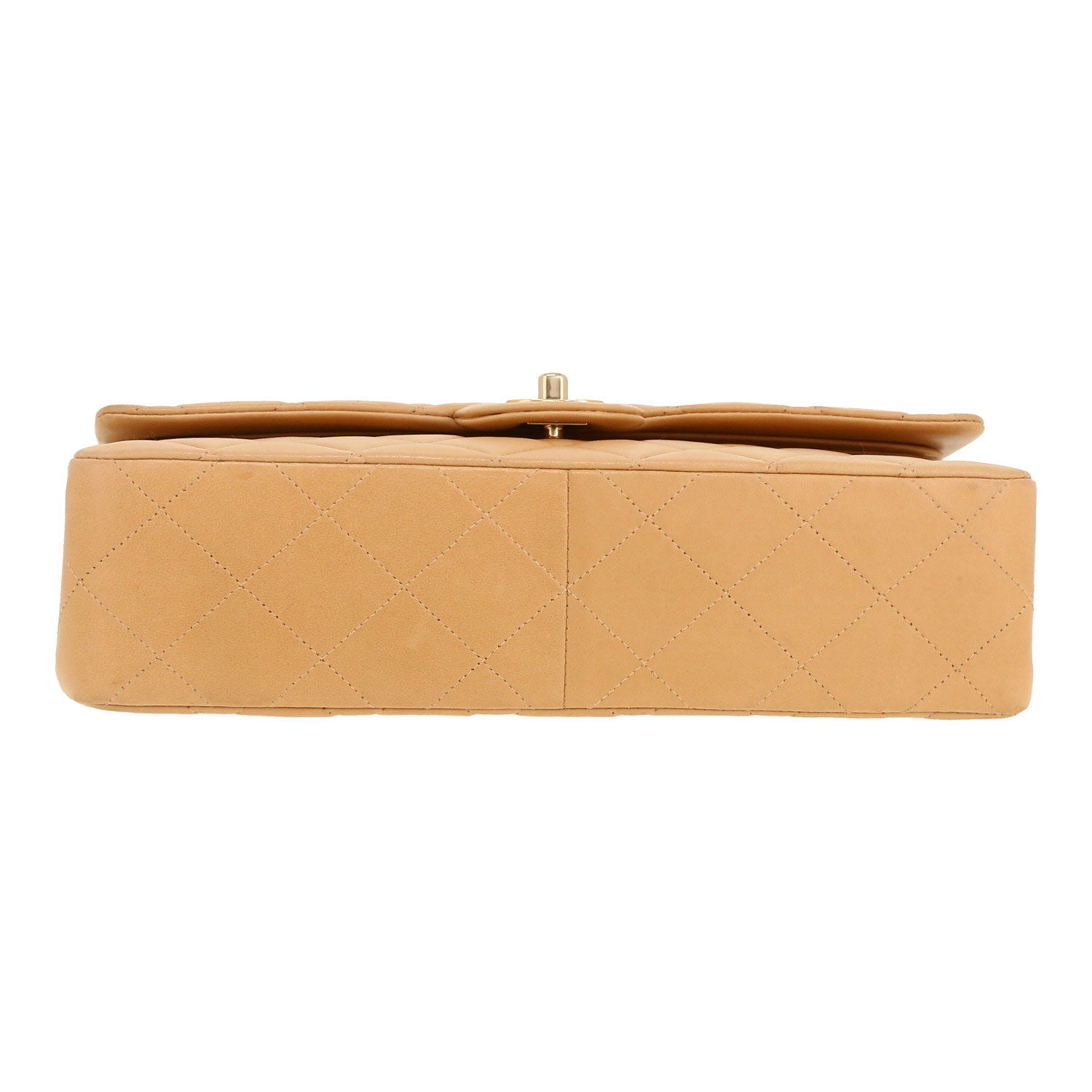 Borsa Chanel  Timeless Classic in pelle trapuntata beige - Detail D1