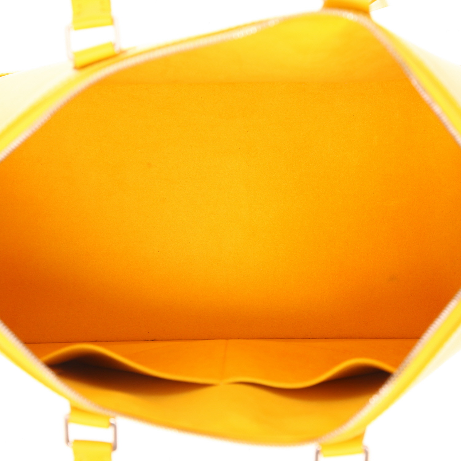 Bolso de mano Louis Vuitton  Alma en cuero Epi amarillo - Detail D3