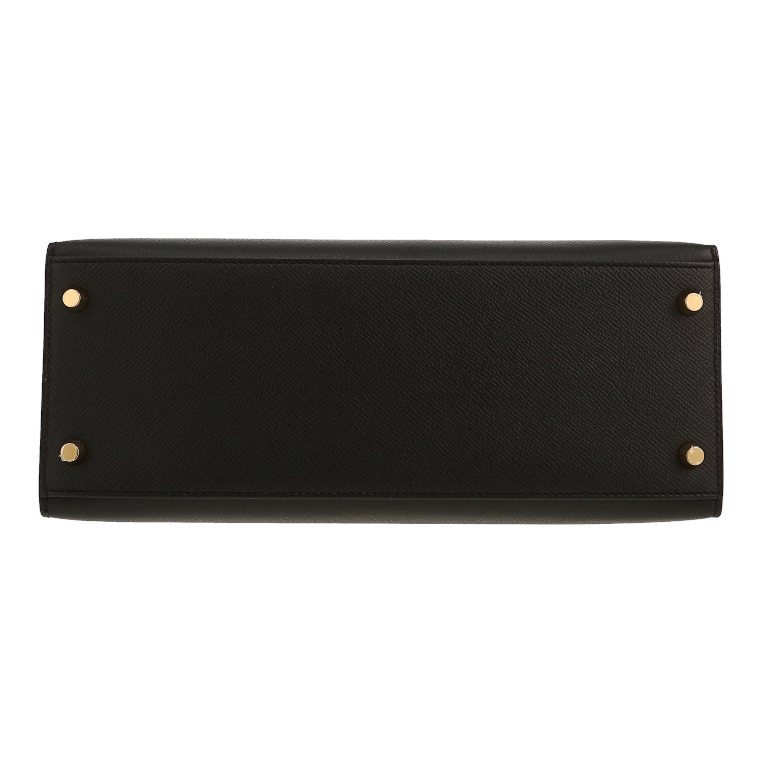 Hermès  Kelly 28 cm handbag  in black epsom leather - Detail D1