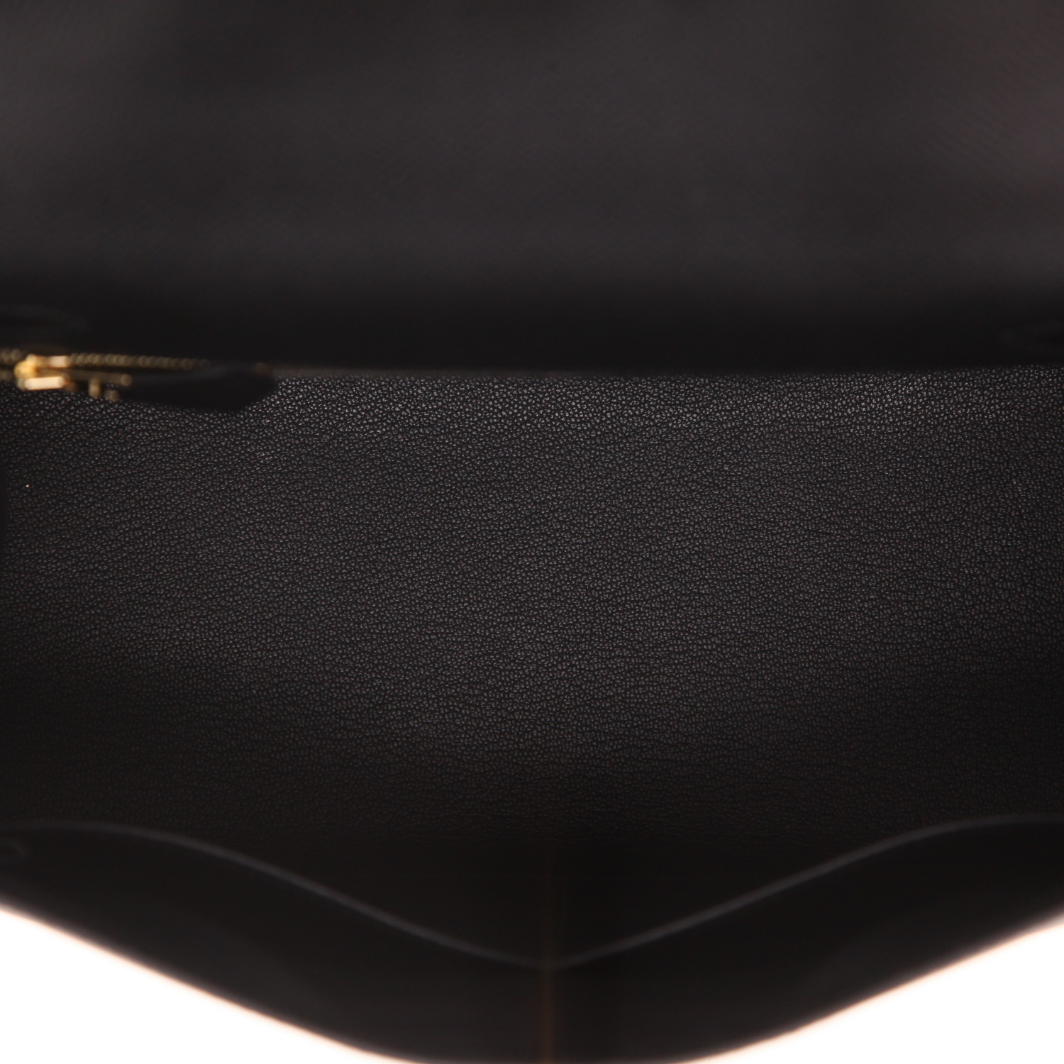 Hermès  Kelly 28 cm handbag  in black epsom leather - Detail D3