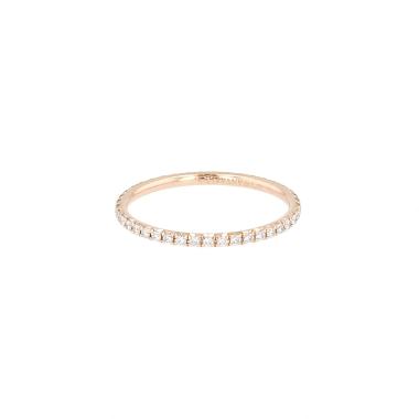 Alianza Tiffany 
Co Soleste de oro rosa y diamantes