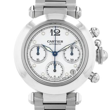 Orologio Cartier Pasha Chrono in acciaio Ref: Cartier - 2412  Circa 2000