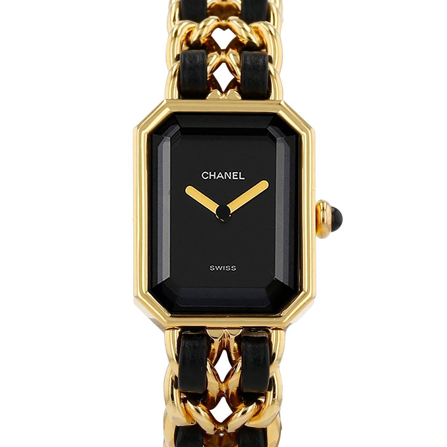 Montre Chanel Première taille S en plaqué or Ref: Chanel - H0001